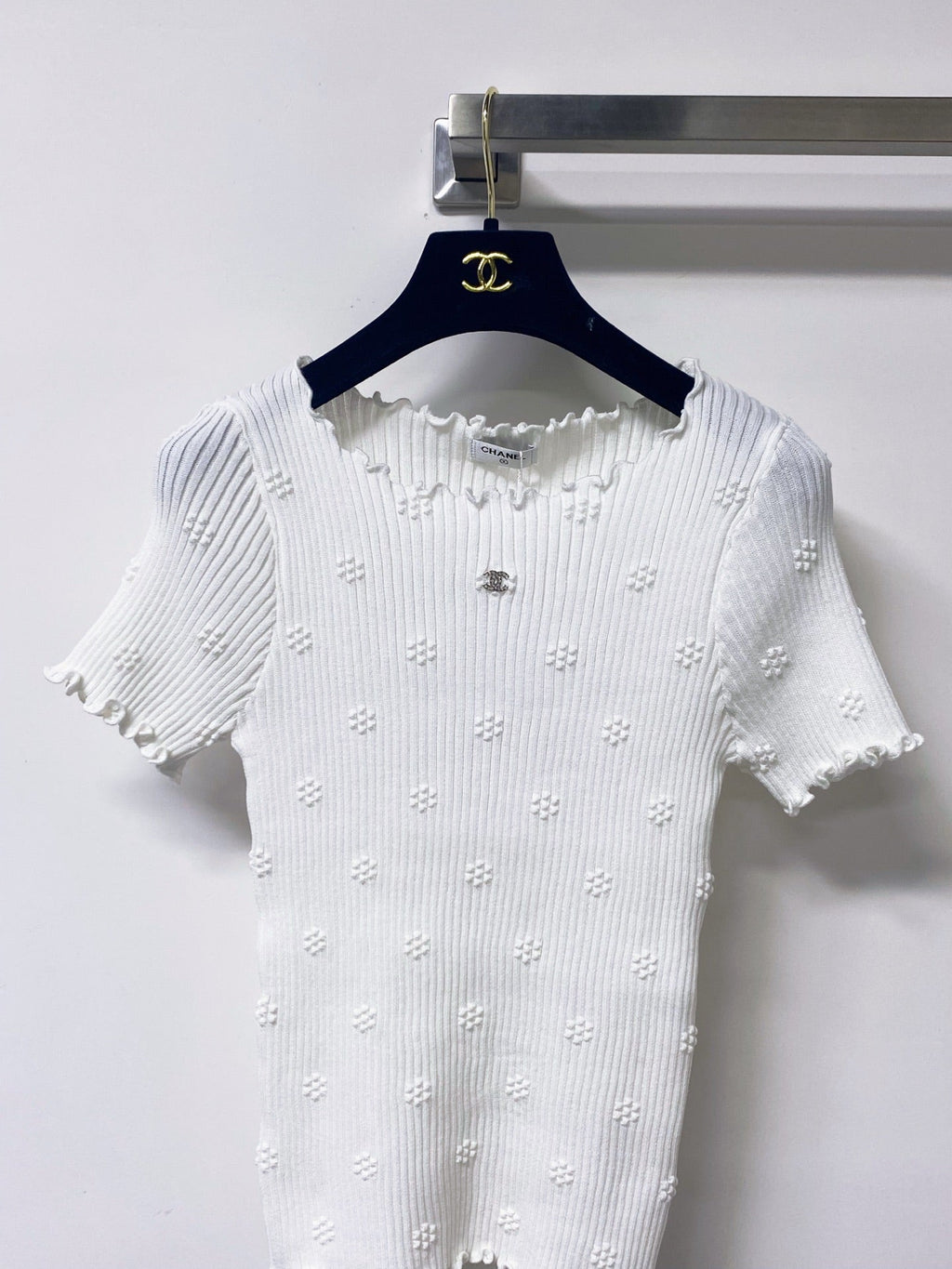 26S KNIT SHORT SLEEVE TOP STYLE 1269
